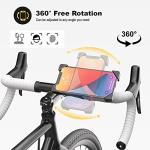 Universal Anti-Shake Car Phone Mount 360-Degree Rotation