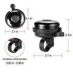 Accmor Aluminum Bike Bell with Loud Clear Sound