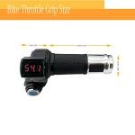E-Bike Throttle Grip with LCD Battery Display