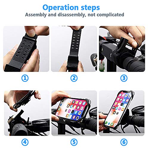 Universal 360° Bike Phone Mount for Any Smartphone