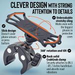 Secure Adjustable Bike Phone Mount for All Smartphones