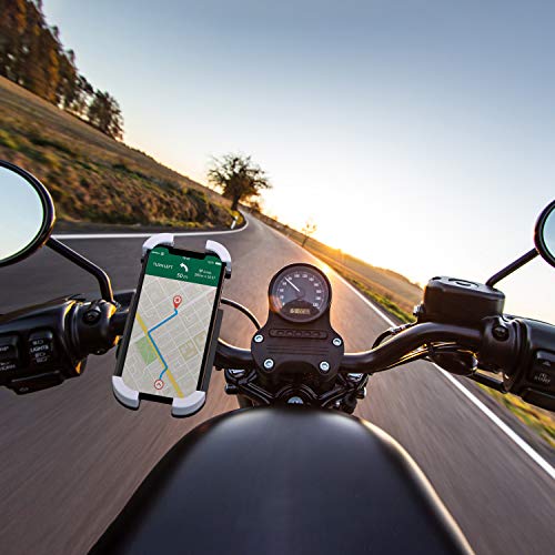 TIMESS New Bike Motorcycle Phone Mount Holder for Any Smartphone GPS Adjustable, Anti Shake and Stable 360° Rotation Bike Accessories fit for Between 3.5 and 6.5 inches