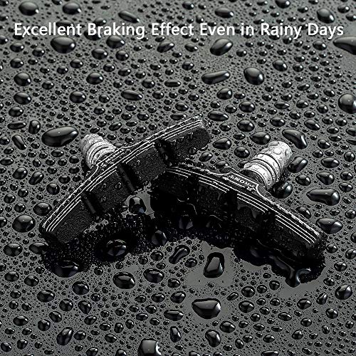 Premium Mountain Bike Brake Pad Kit by Hapleby