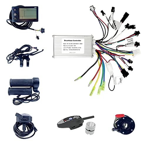Goorida Electric Bike Conversion Kit with LCD Display