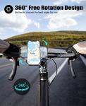 360° Rotatable Bike Phone Holder for Any Phone