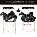 RUJOI Aluminum Disc Brake Kit for Bikes