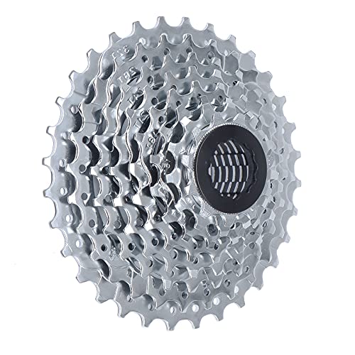 Hycline 8-Speed Bike Cassette, Lightweight Chrome-Plated