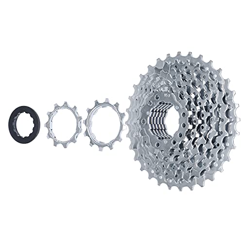 Hycline 8-Speed Bike Cassette, Lightweight Chrome-Plated
