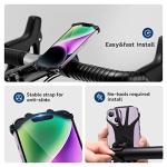 VUP Universal Rotatable Bike Phone Mount for iPhones