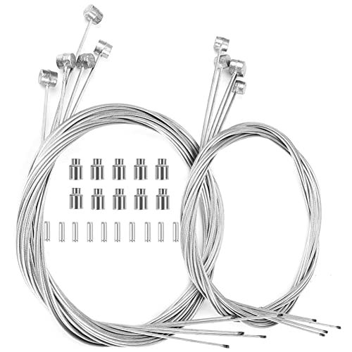 Hapleby 10PCS Premium Bike Brake Cable Set