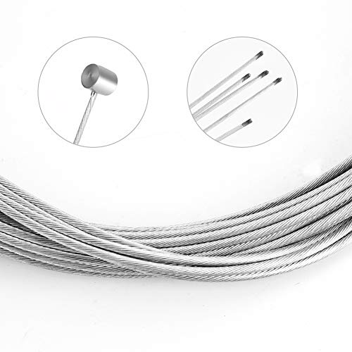 Hapleby 10PCS Premium Bike Brake Cable Set