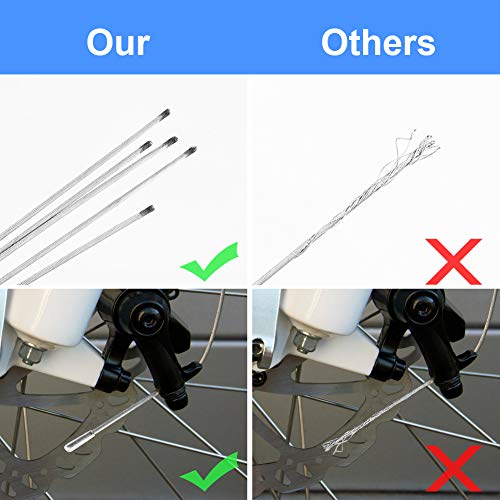 Hapleby 10PCS Premium Bike Brake Cable Set