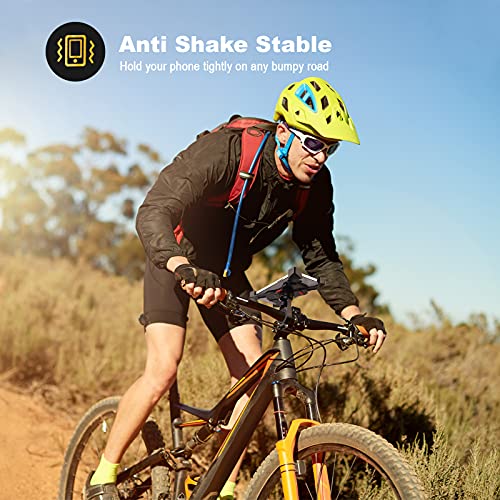Stable Bike Phone Holder with 360° Rotation