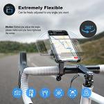 Bike Phone Mount with Anti Shake & 360° Rotation
