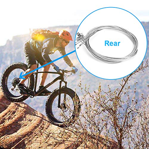 Hapleby 10PCS Premium Bike Brake Cable Set