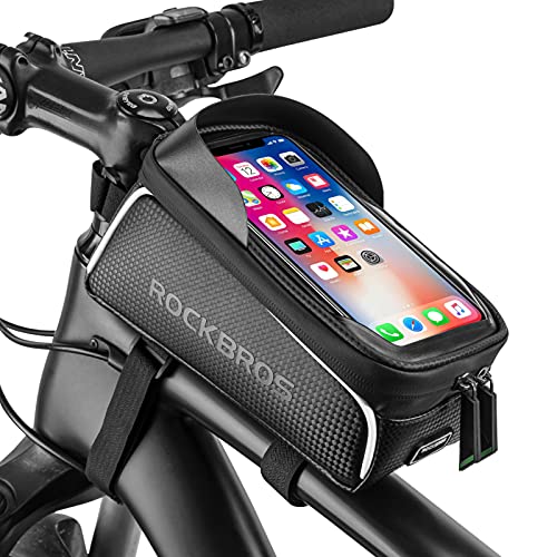 Waterproof Front Bike Phone Frame Bag