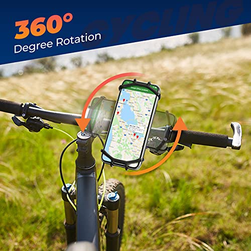 360° Rotation Bike Phone Mount for iPhone & Samsung