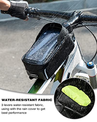 Waterproof Front Bike Phone Frame Bag