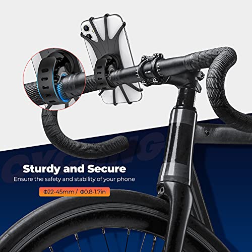 360° Rotation Bike Phone Mount for iPhone & Samsung