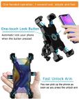 YIUJEFDA Easy Install Bike Phone Mount Holder