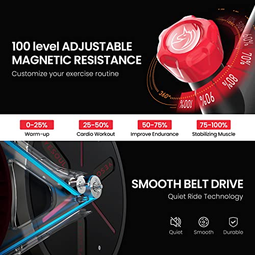 YESOUL S3 Bluetooth Exercise Bike for Home