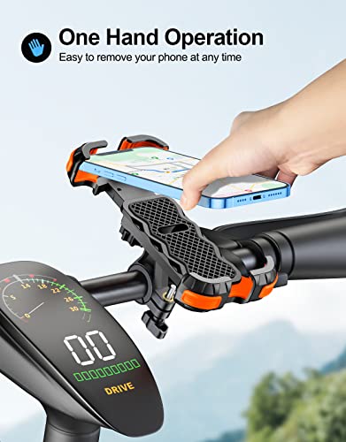 360° Rotatable Bike Phone Mount for iPhones/Galaxy