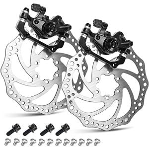 TOBWOLF MTB Disc Brake Calipers and Rotors Set