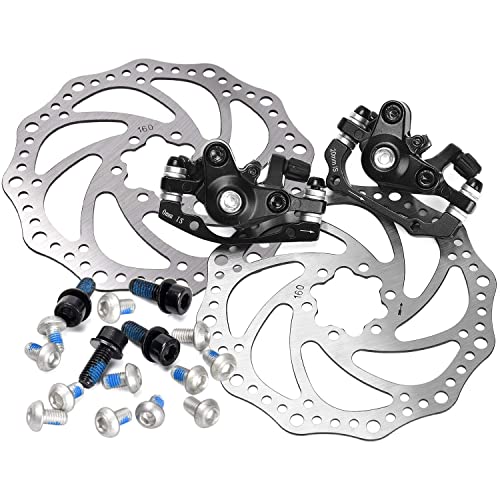 Aluminum Disc Brakes and Rotors for Bikes