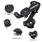BATULLO Rear Derailleur for 6/7 Speed Bikes