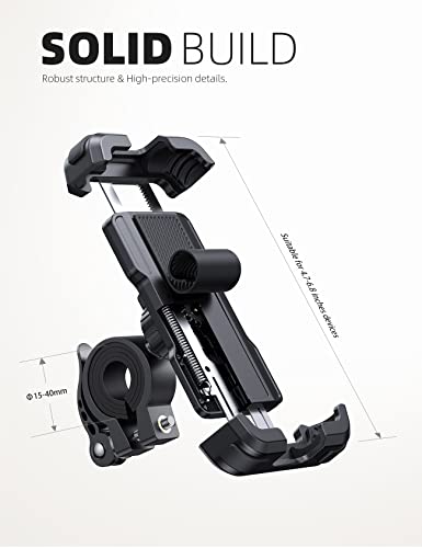 Adjustable Phone Mount for Cycling Adventures