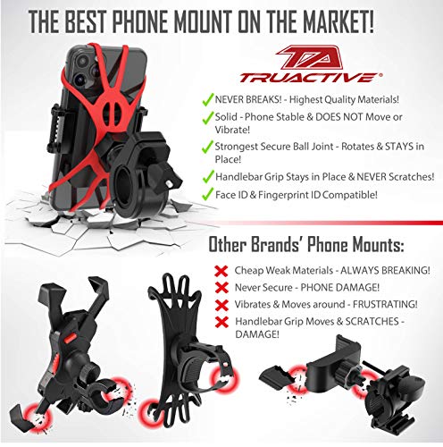 Universal Bike Phone Mount with 6 Color Bands