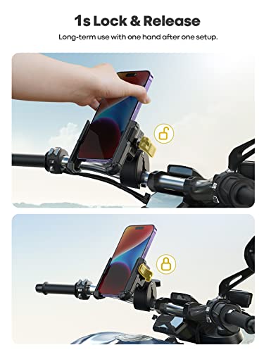 Camera-friendly Bike Phone Mount Holder - Lamicall