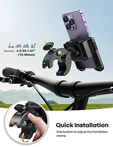 Camera-friendly Bike Phone Mount Holder - Lamicall