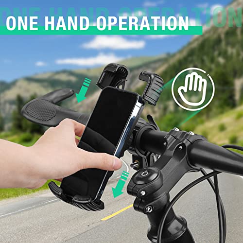 Bike Phone Holder for Handlebars - Universal Compatibility