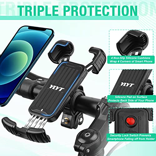 Bike Phone Holder for Handlebars - Universal Compatibility