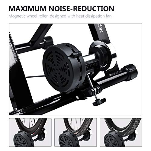 Indoor Bike Trainer Stand, 8 Level Resistance