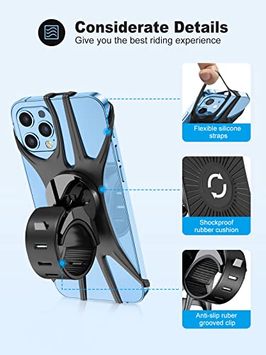 Shockproof Bike Phone Mount for iPhone