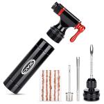 CO2 Inflator and Tire Repair Kit for Bikes