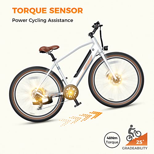 Heybike Sola Electric Cruiser Bike 75-mile Range