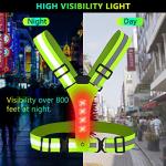 Labeol LED Reflective Vest for Night Sports