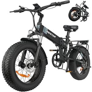 Foldable Full Suspension E-Bike with 1000W Motor