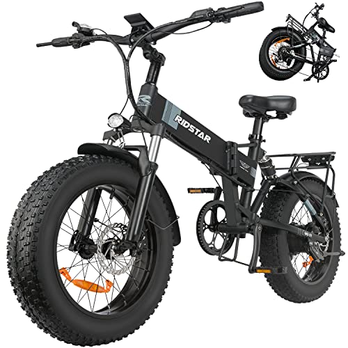 Foldable Full Suspension E-Bike with 1000W Motor
