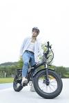Folding 1000W Electric Bike 50-Mile Range