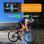 ATOVANKA 1080P Bike Mirror Camera with Night Vision