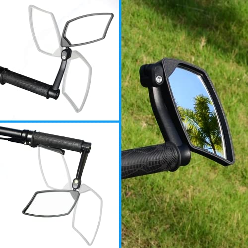 High-Def Convex Bike Mirrors (Set of 2)