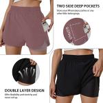 BMJL Women's High Waisted Workout Shorts with Pockets