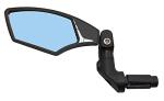 Hafny Adjustable Bar End Bike Mirror - Left Blue