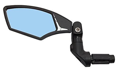 Hafny Bar End Bike Mirror, HD Glass Lens