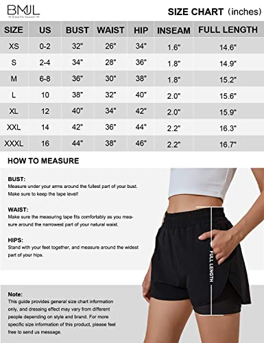 Women's High-Waisted Sport Shorts with Pockets