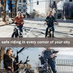 2PCS Rotatable Handlebar Bike Mirrors 21.5-23mm